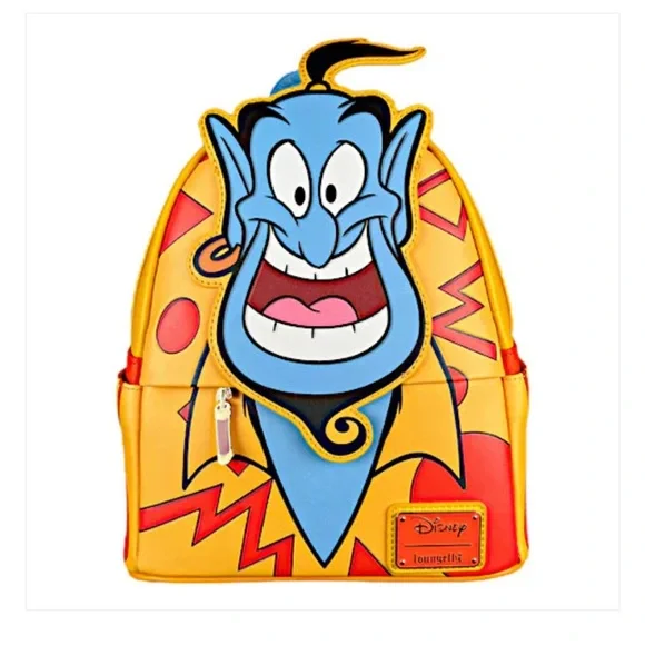 NWT Loungefly Disney Aladdin Genie Vacation Cosplay Mini Backpack - Picture 11 of 11